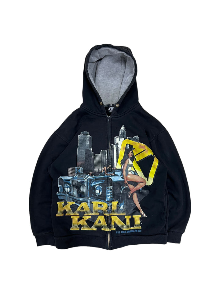 Karl Kani Brooklyn NYC vintage hooded jacket Men’s small