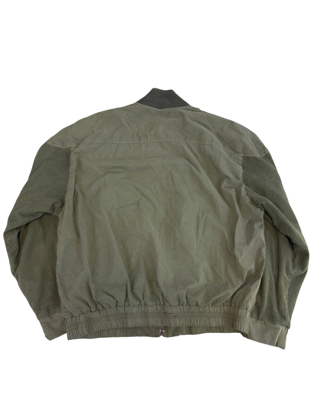 Missoni 1990s mesh panel bomber jacket