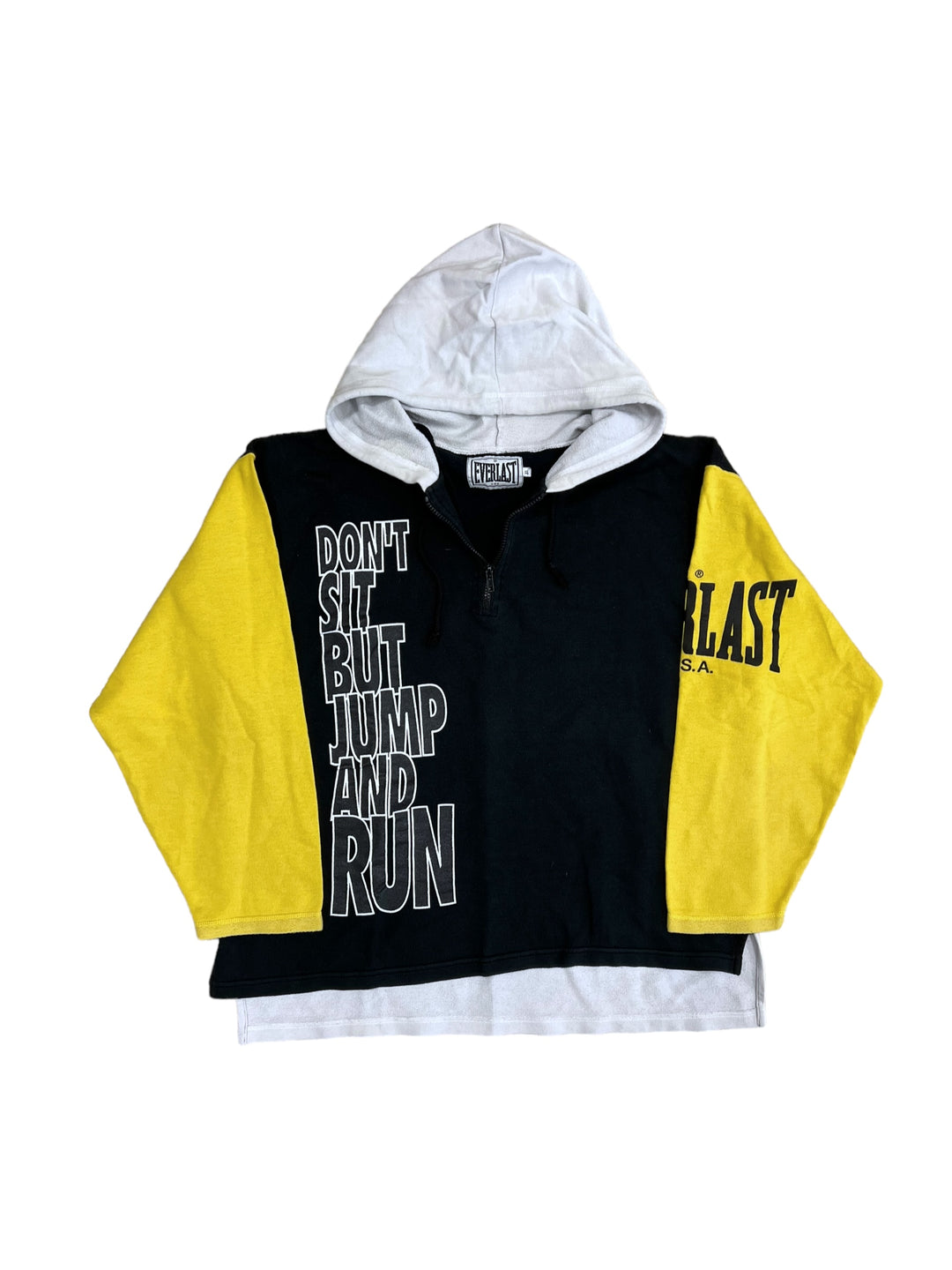 Everlast vintage 1/4 zip up hoodie men’s extra large