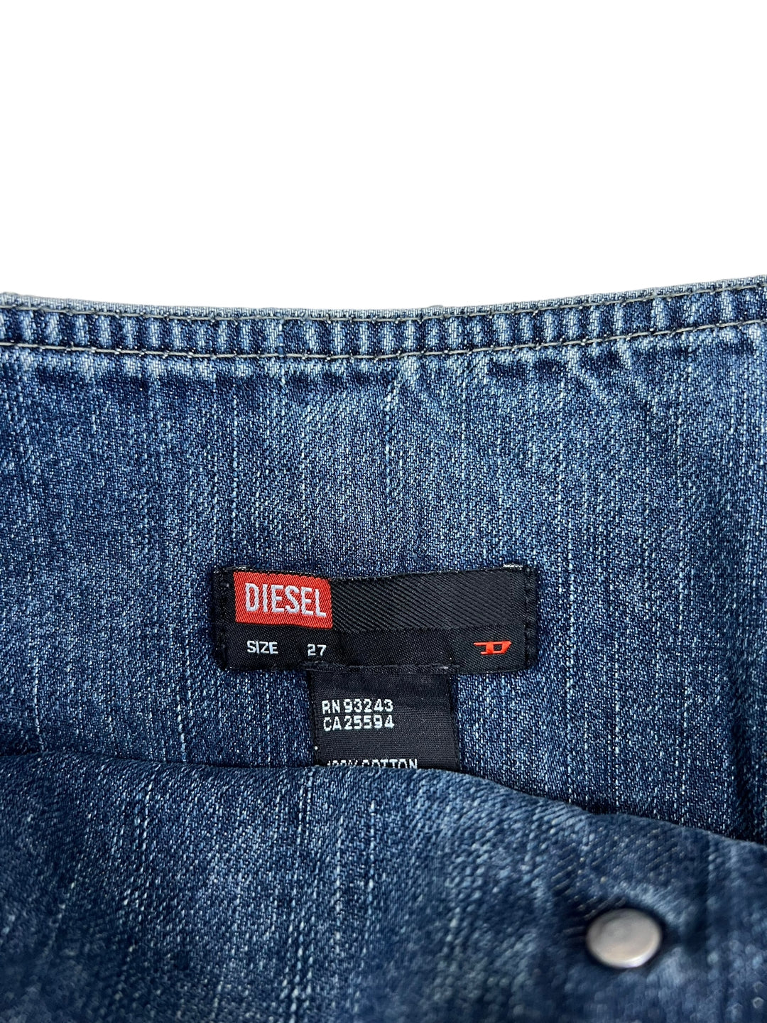 Diesel vintage denim mini skirt Women's Medium (38-40)