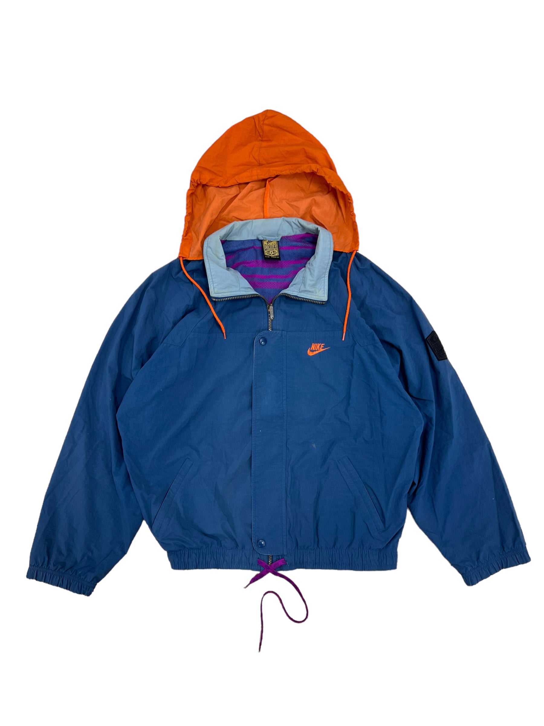 Purple and orange nike on sale windbreaker