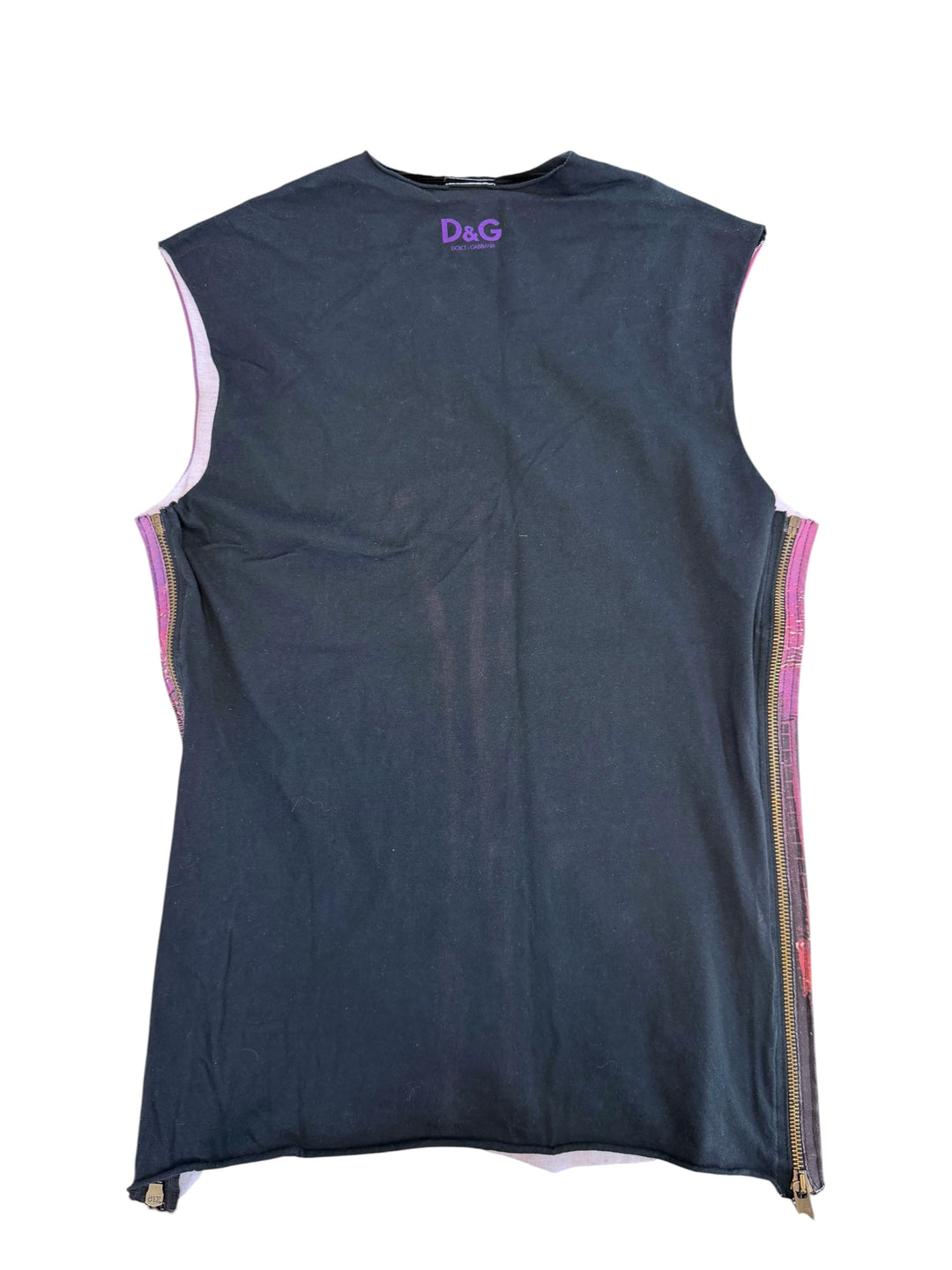 Dolce&Gabbana “city lights” zip side top
