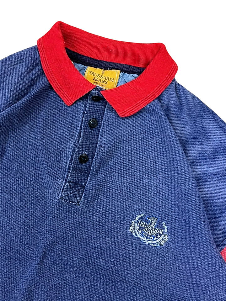 Trussardi vintage polo Tshirt men’s Extra Large