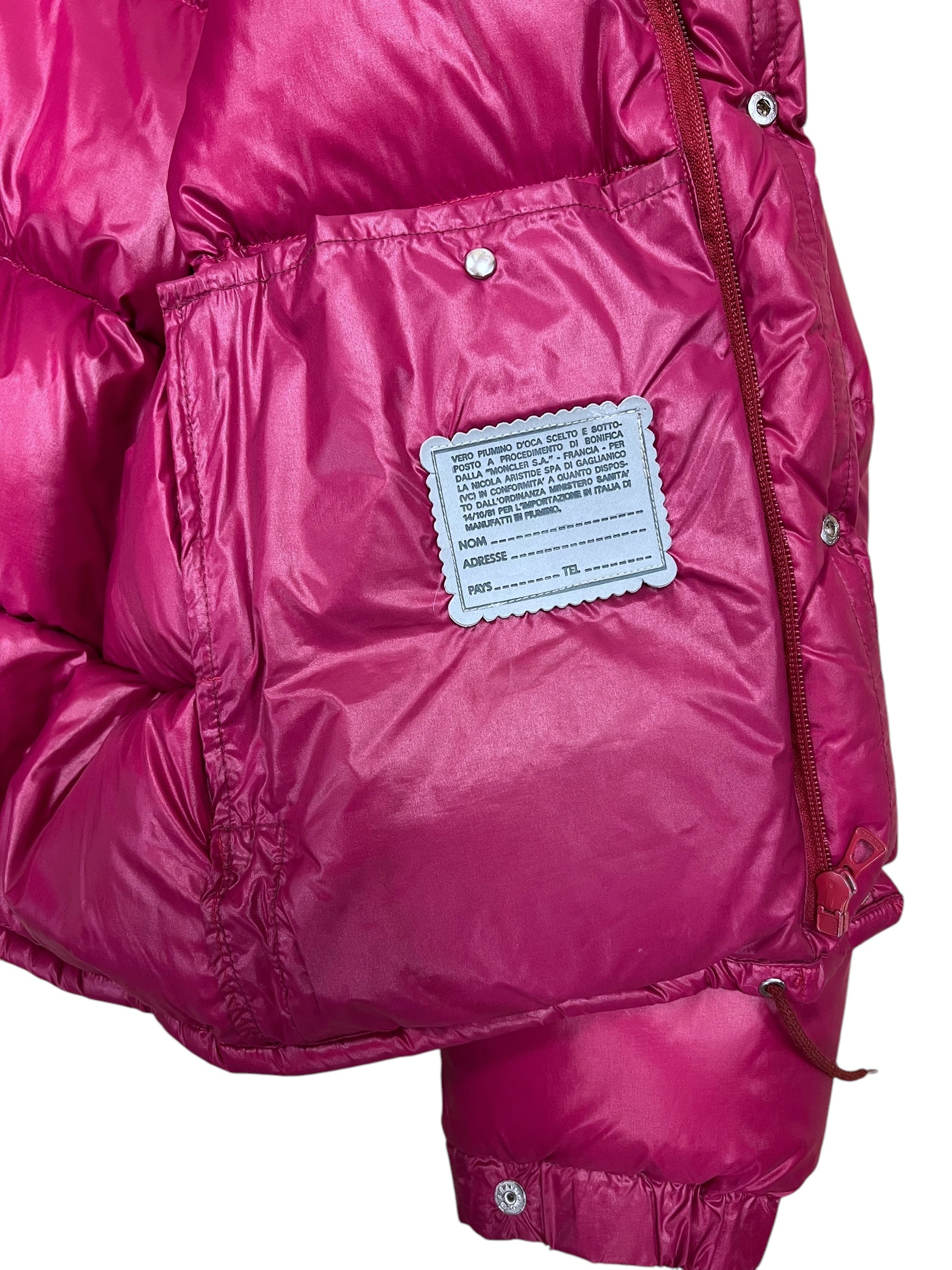 Moncler 1980's Rare Down puffer jacket with Detachable Sleeves