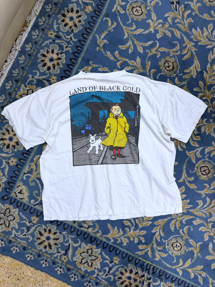Tintin “Land of Black Gold” graphic t-shirt extra large