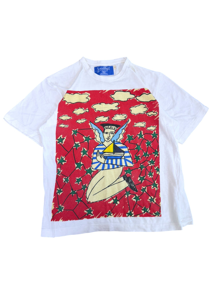 1990s Charles de Castelbajac graphic cotton t-shirt