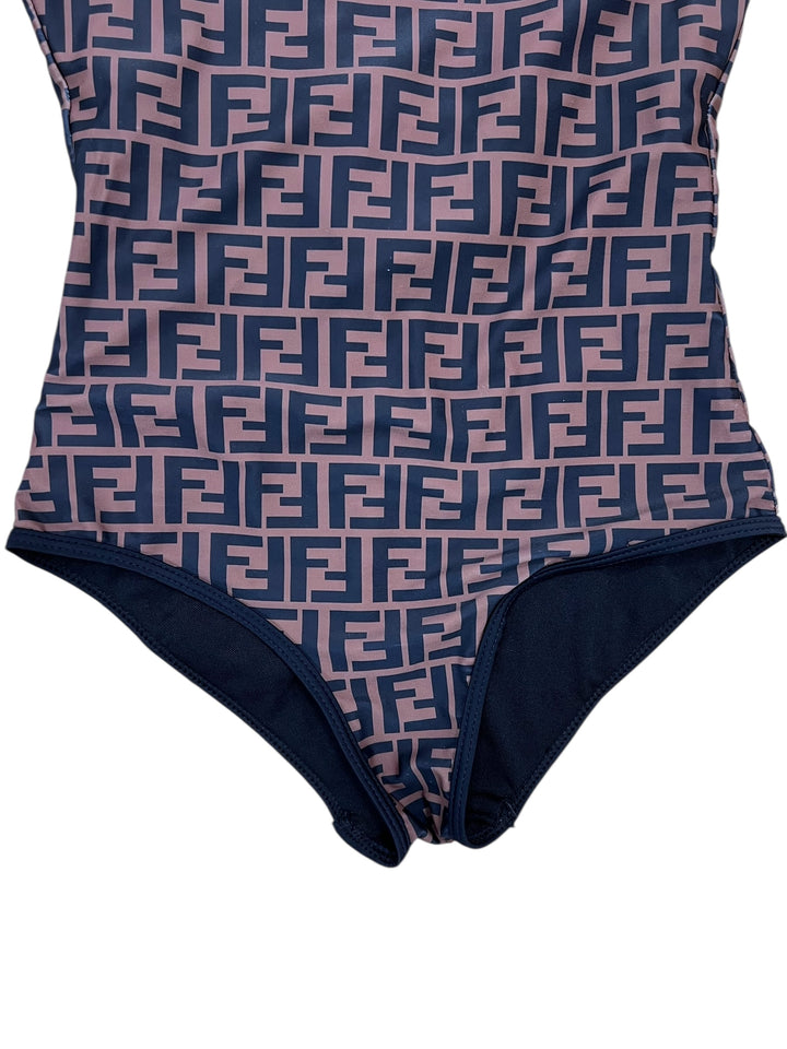 Fendi Vintage FF Monogram One-Piece Swimsuit Medium