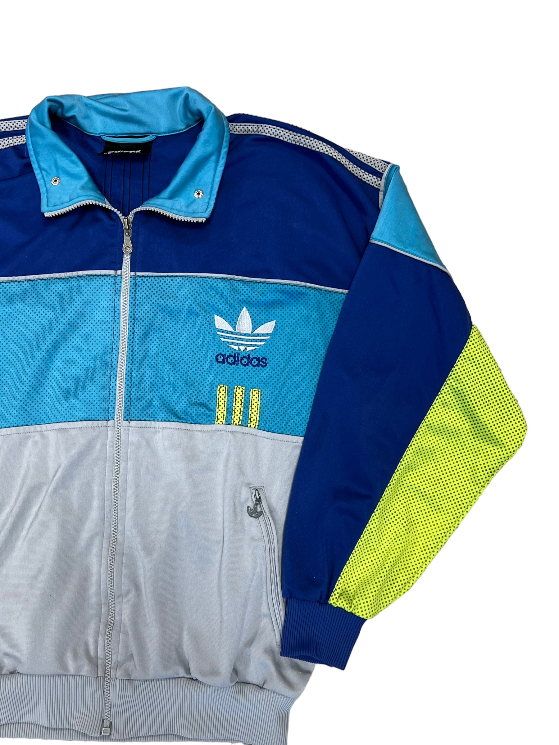 Vintage adidas hot sale windbreaker mens