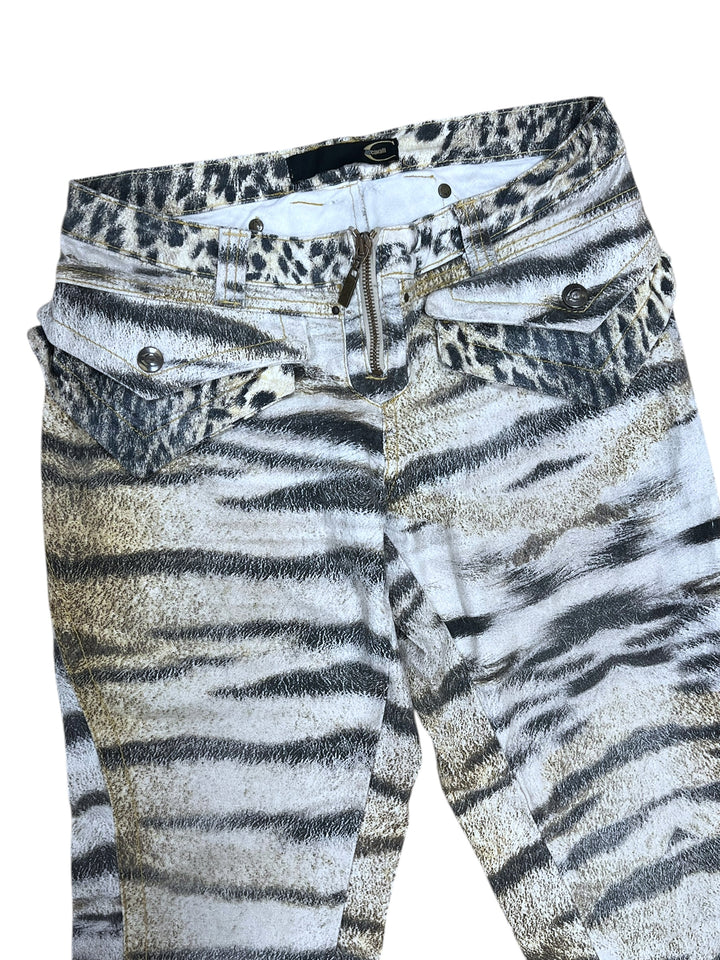 Just Cavalli 2000’s low rise capri pants small