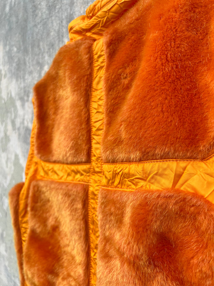 Y2k Faux Fur Vest Women’s M/L