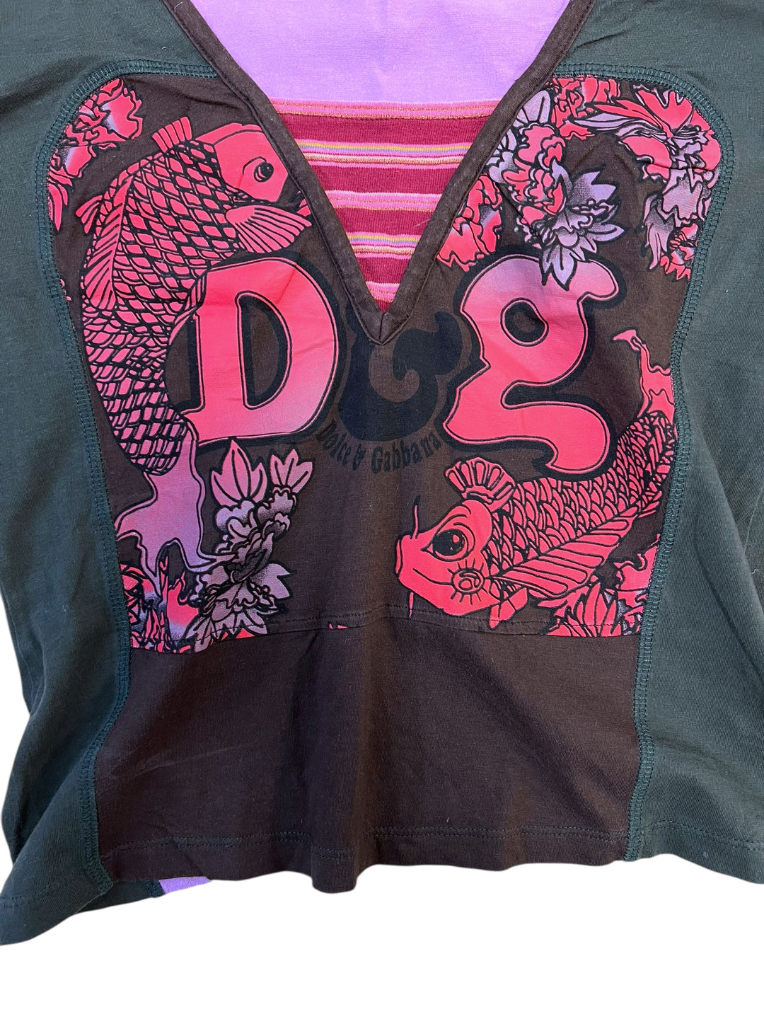 DOLCE&GABBANA vintage graphic top Large