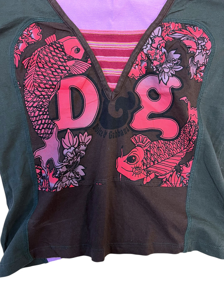 DOLCE&GABBANA vintage graphic top Large