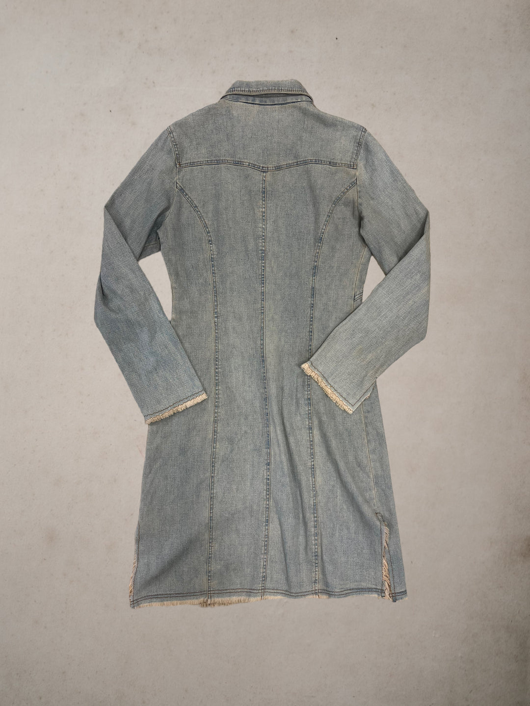 Vintage Longline Denim Coat Women’s Small