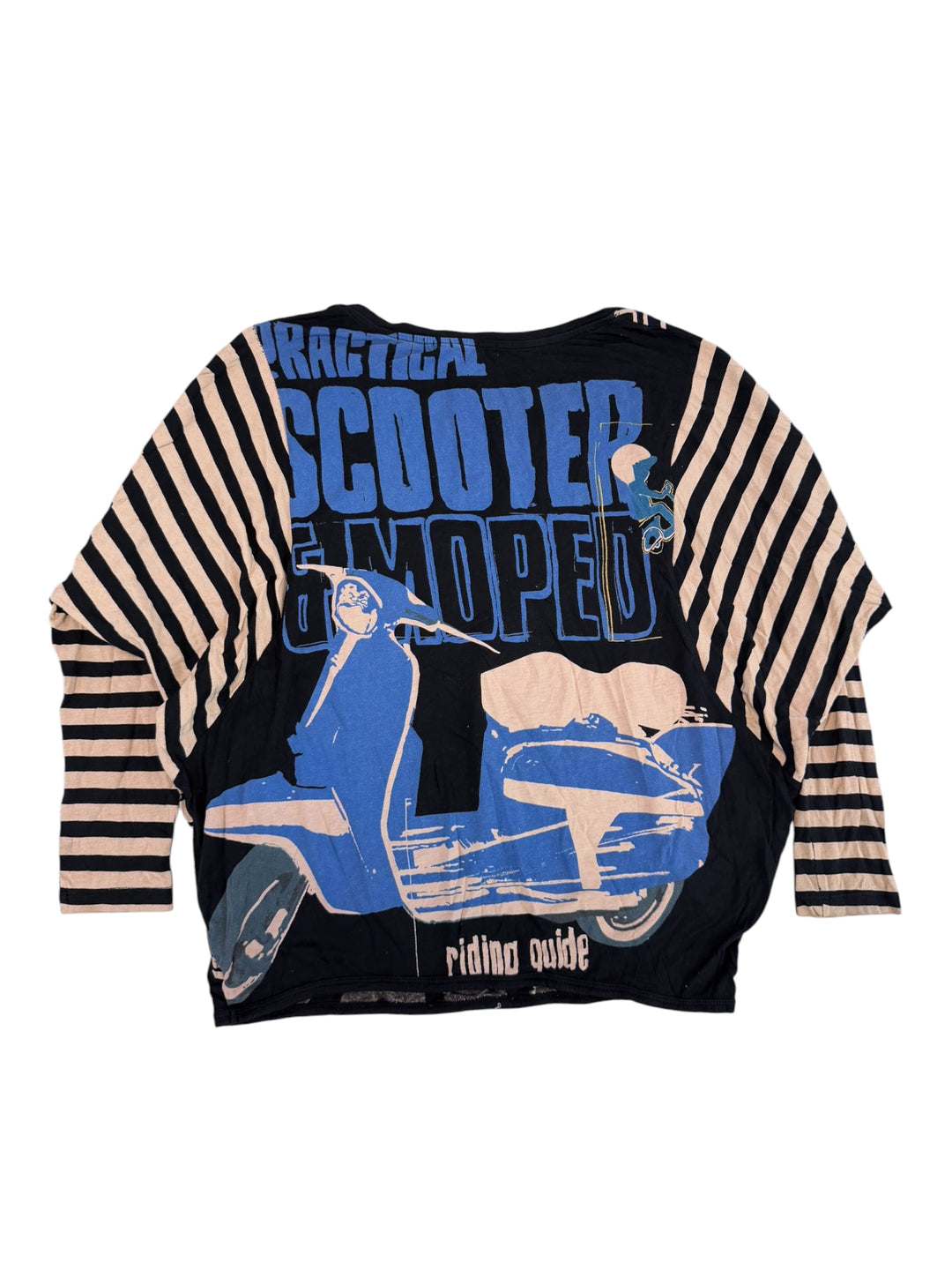 Custo Barcelona graphic dolman sleeve top
