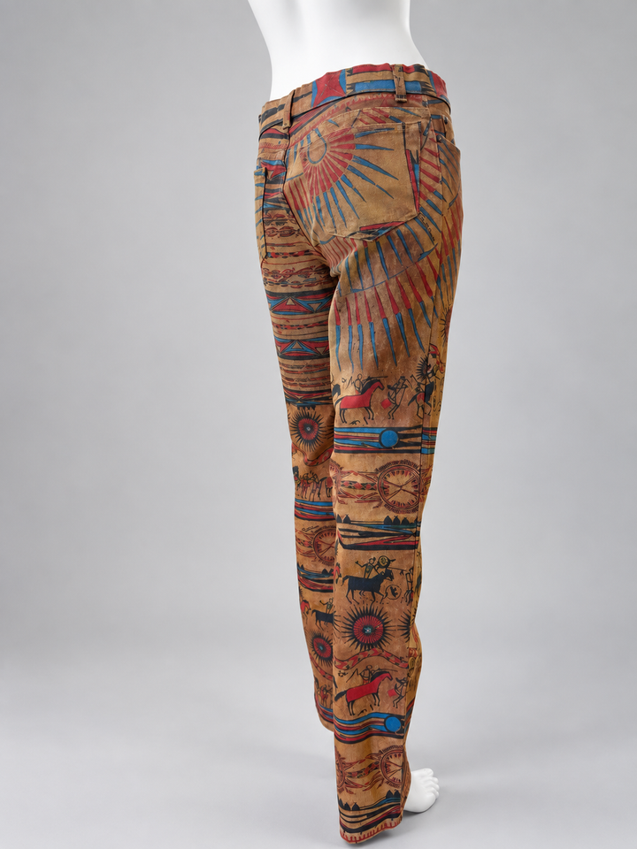 Roberto Cavalli rare printed trousers