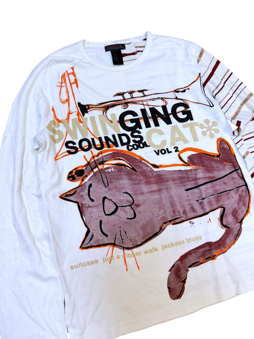 Custo Barcelona “Swinging Cat Vol.2” long sleeve top