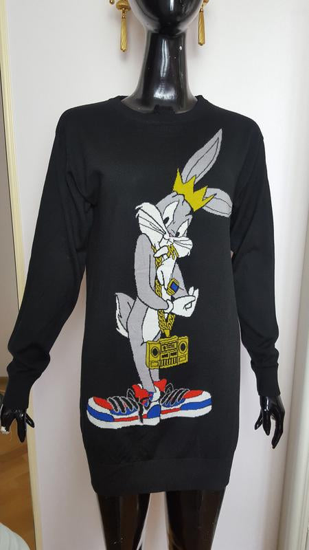 Jeremy Scott’s Moschino Fall 2015 collection Sweater Dress Medium