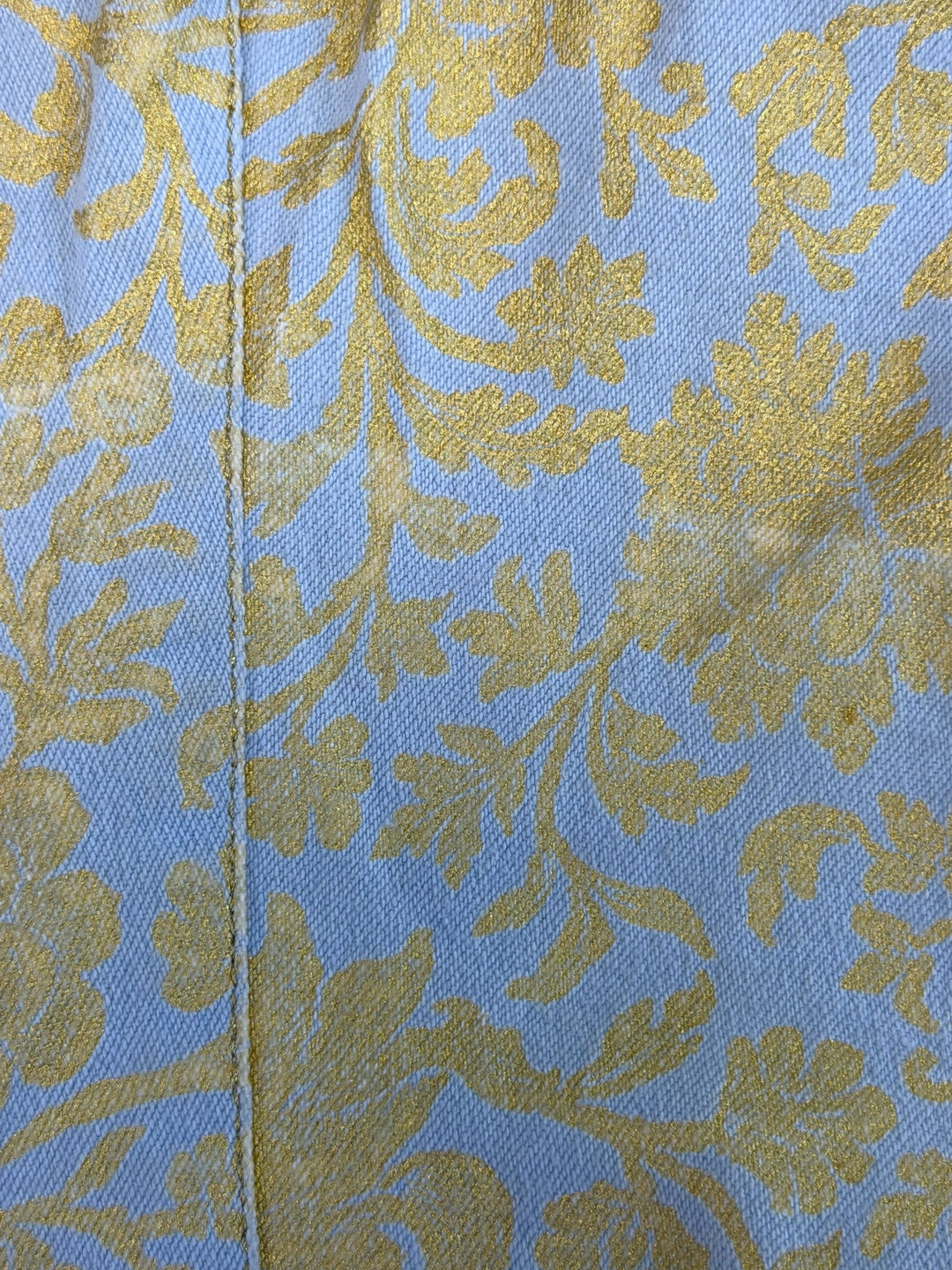 Just Cavalli floral jacquard denim jacket