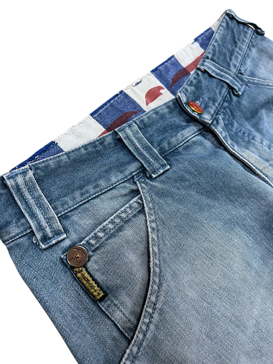 Rare 2000s Armani Jeans Hemp Inside Collection Cargo Denim Pants Medium