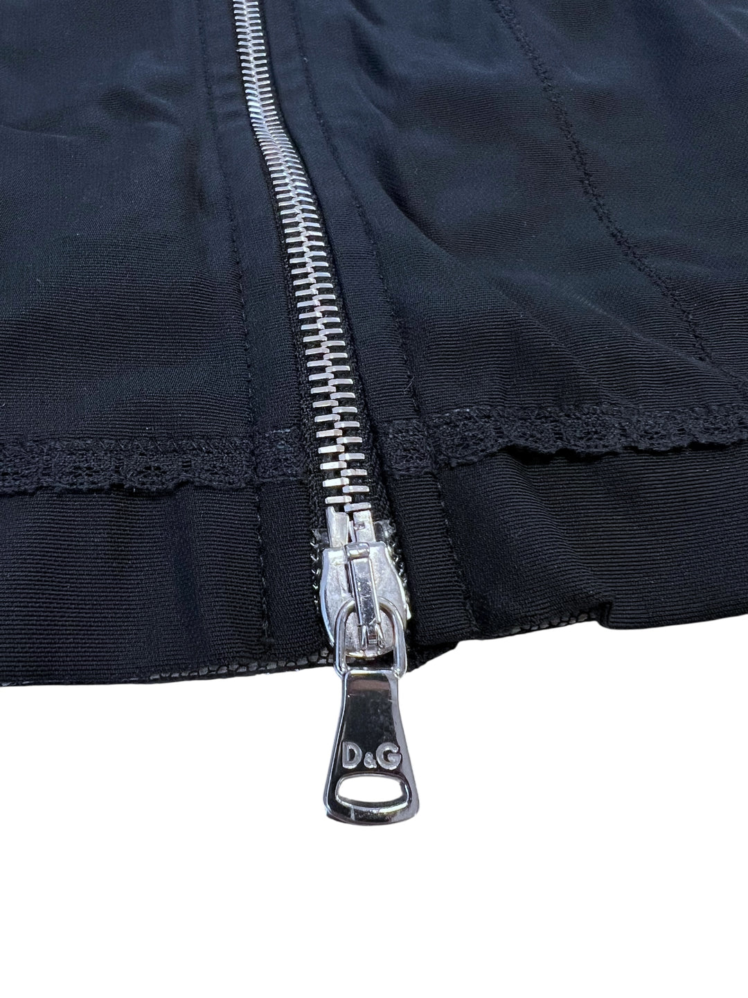 Dolce&Gabbana Vintage Mesh Effect Skirt Large