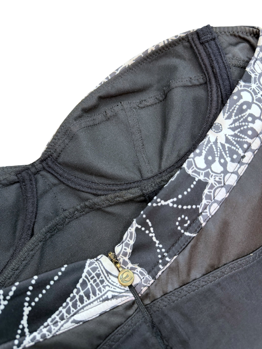 Just Cavalli vintage strapless black silk dress medium