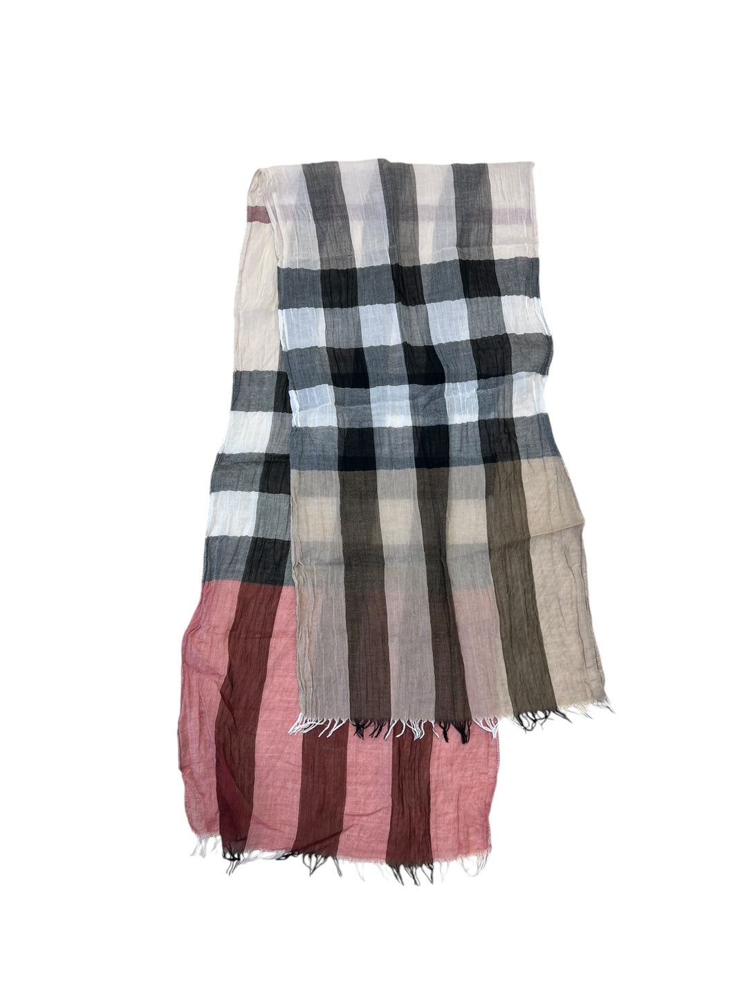 Burberry vintage cotton scarf