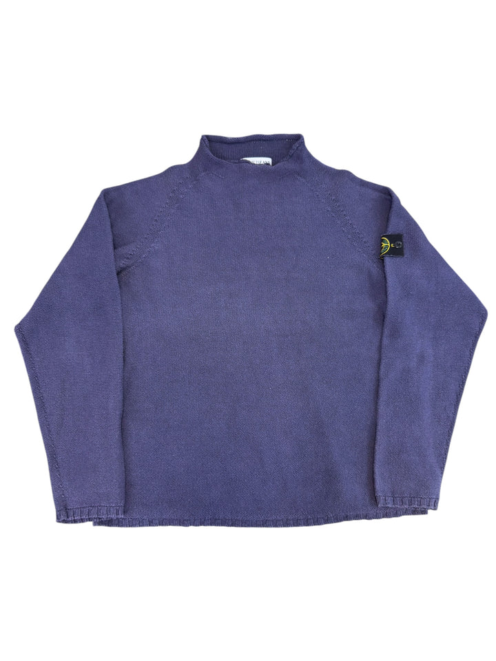 Stone Island vintage mock neck cotton sweater