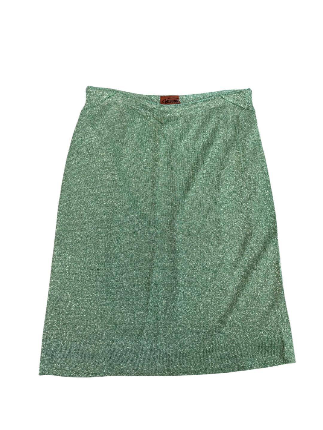 Missoni vintage metallic knit midi skirt