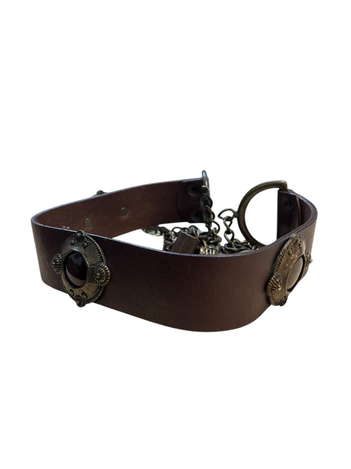 Roberto Cavalli Freedom collection leather belt