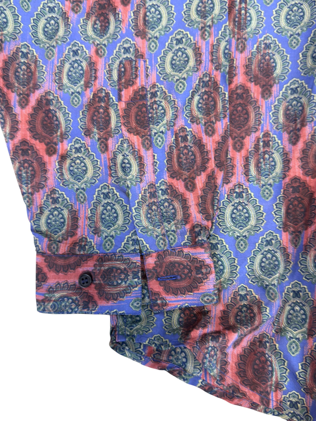 Gianni Versace silk paisley print shirt