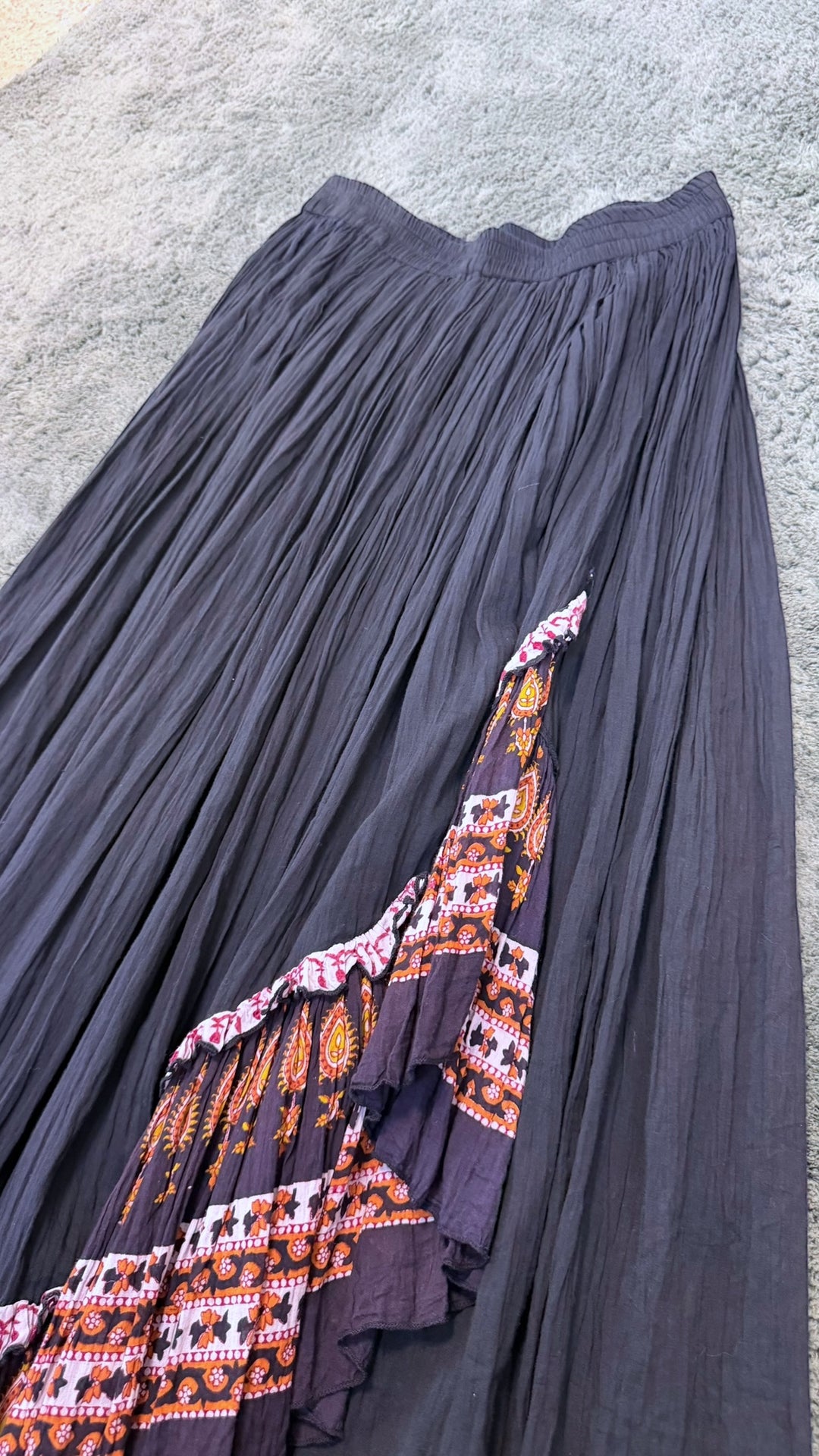 OPC bohemian pleated skirt one size