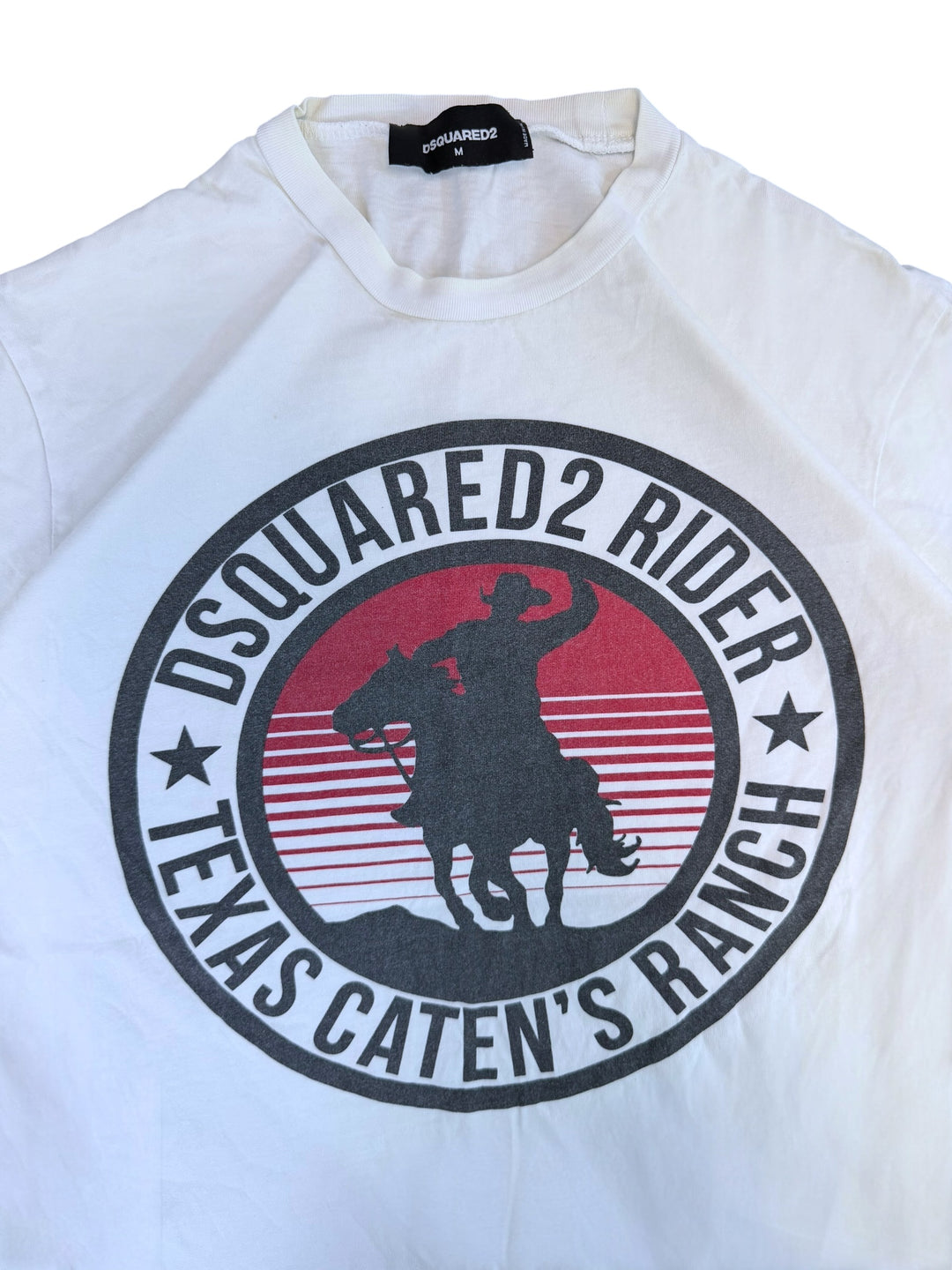 Dsquared2 texas caten’s ranch graphic t-shirt size M