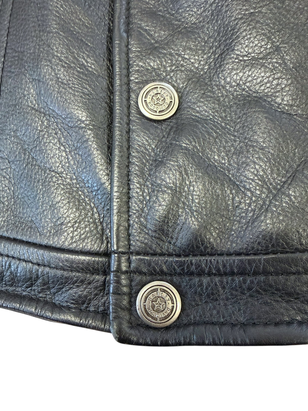 1991 Harley-Davidson Legendary Leather Vest Extra Small