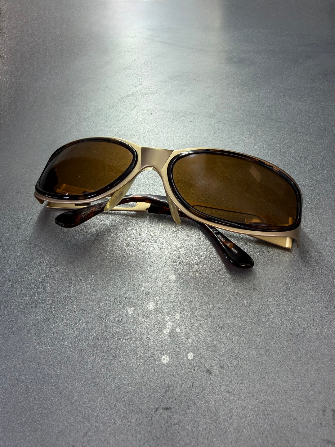Arnette 1990s metal wraparound sunglasses