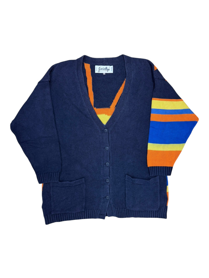 JC de Castelbajac Vintage Sunset Knit Cardigan