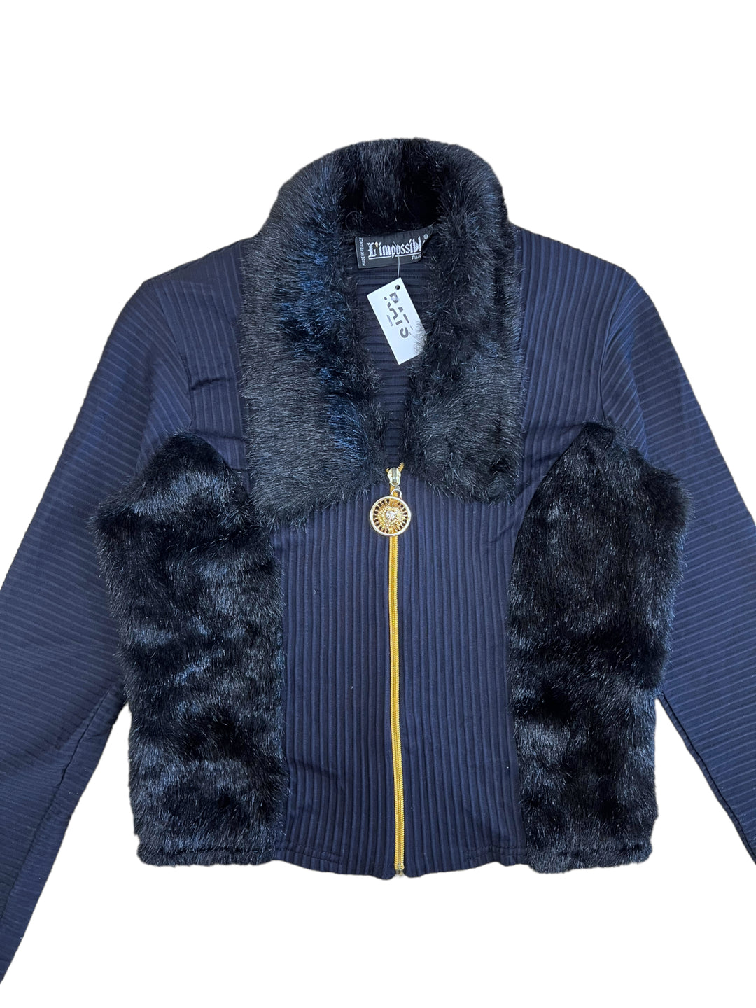Vintage Faux Fur Jacket Women’s Medium