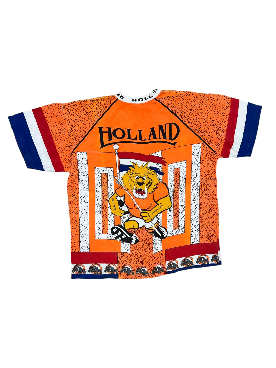 Rare 80/90s Fifa World Cup Netherlands Holland Football Tee men’s Medium