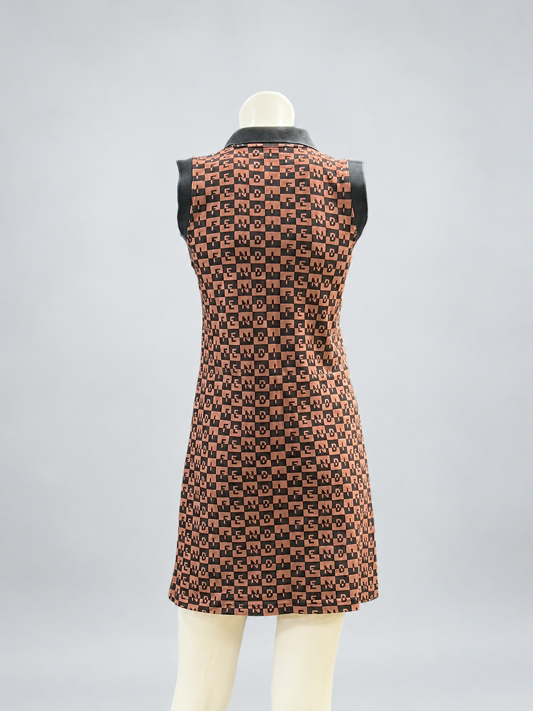 Fendi Vintage Monogram Polo Dress S/M
