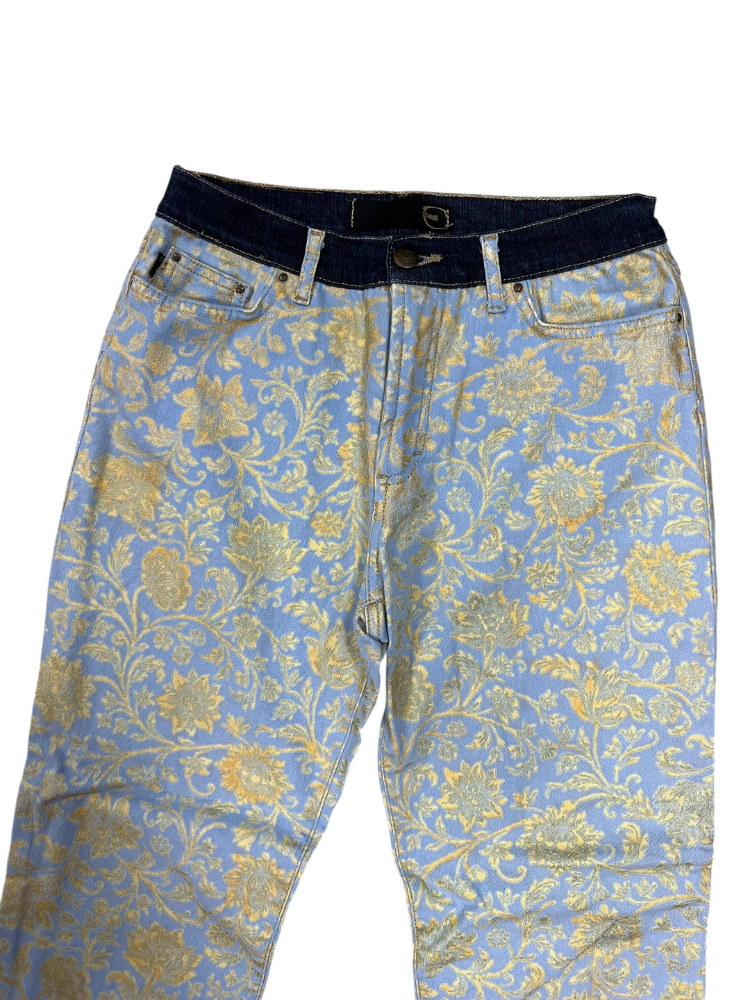Just Cavalli Baroque Floral Denim Jeans Medium(eu38)