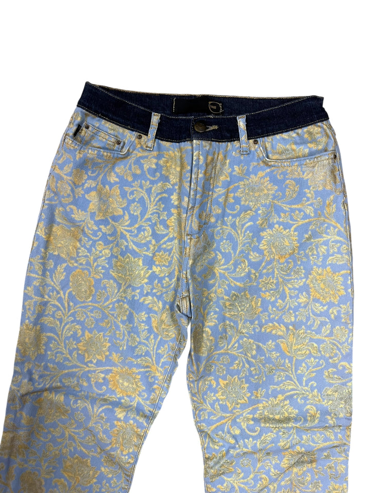 Just Cavalli Baroque Floral Denim Jeans Medium(eu38)