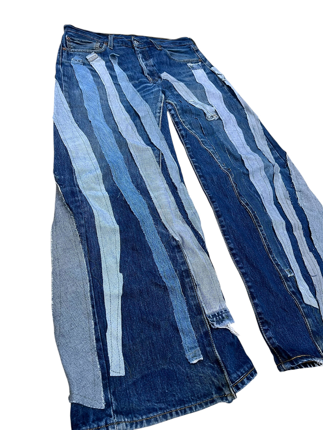 Upcycled Levi’s Patchwork Jeans Men’s Medium
