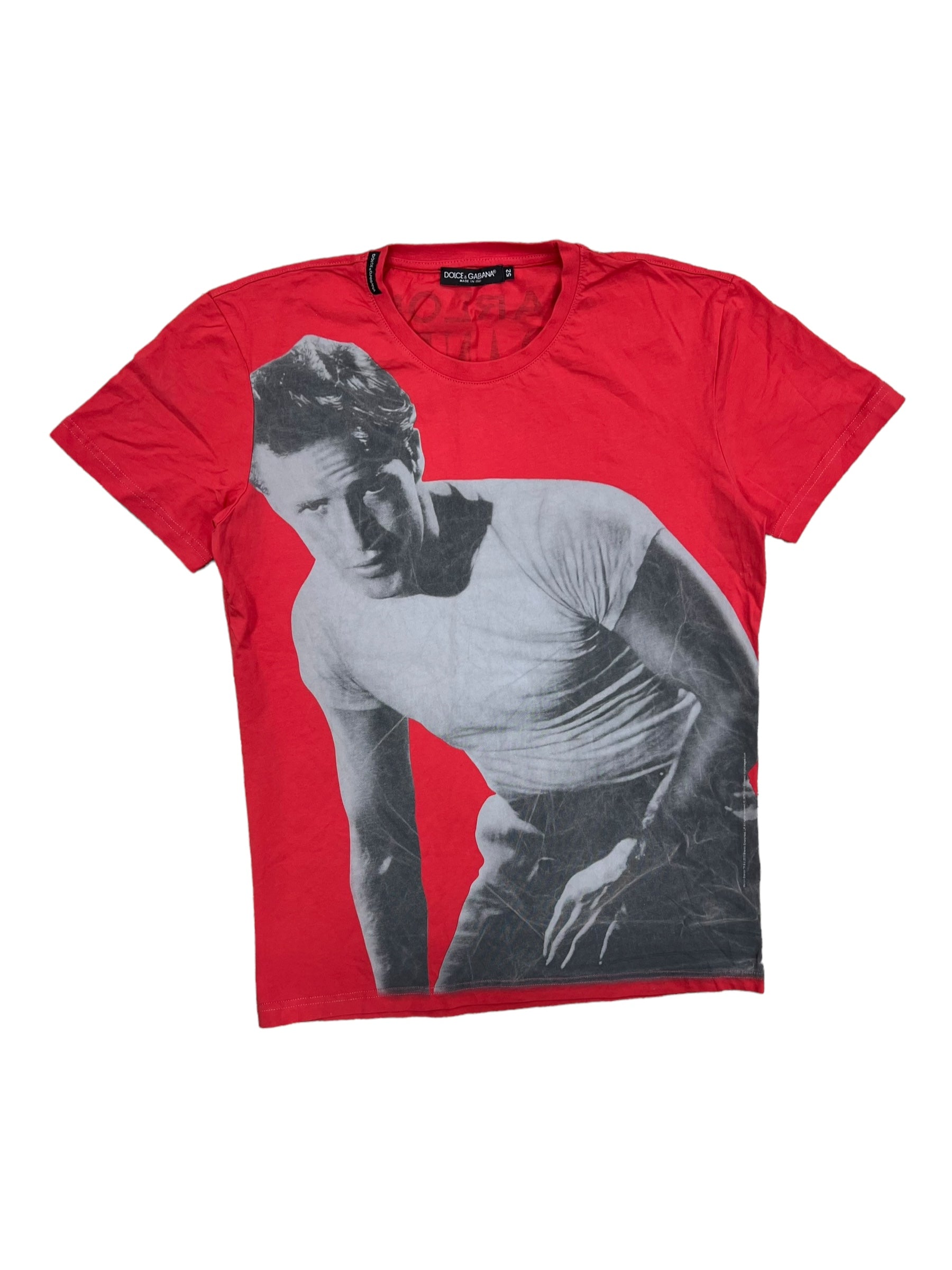 Dolce Gabbana Marlon Brando print T shirt Men s small