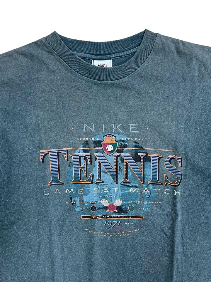 NIKE tennis TSHIRT 1990s MADE IN USA men’s S/M
