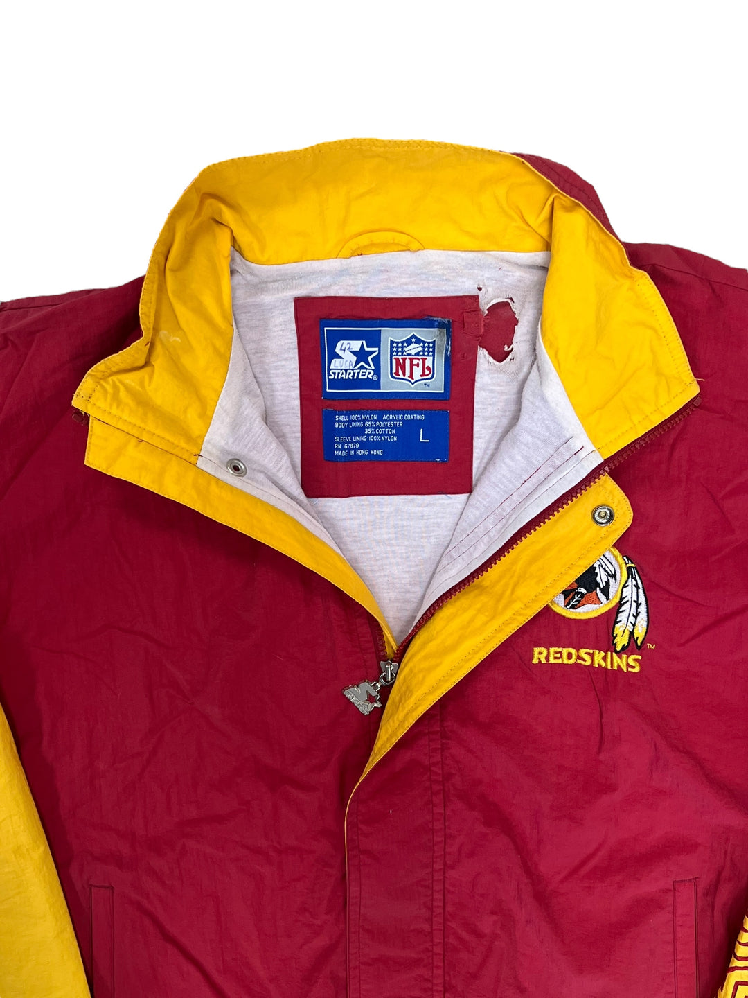 Starter Redskins NFL Shell Jacket Men’s large