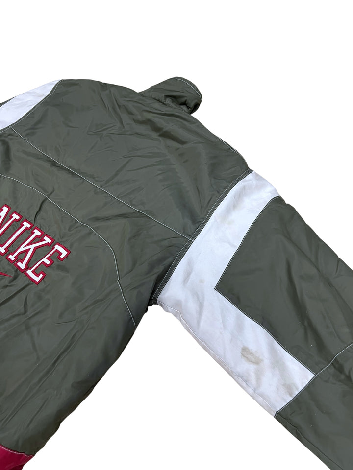 Nike 2000s embroidered swoosh pullover windbreaker jacket men’s oversized small