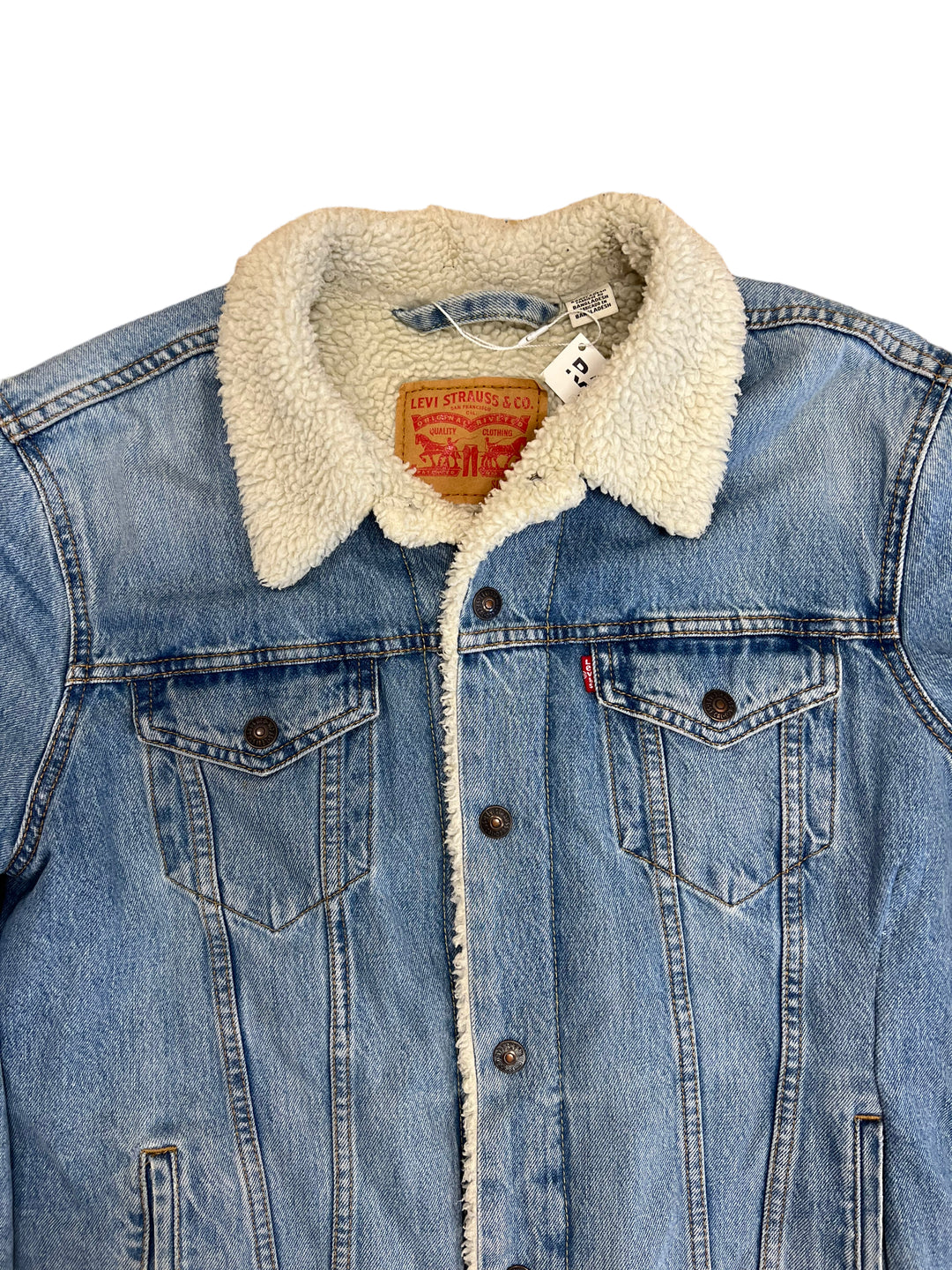 Levi’s Vintage Sherpa Denim Jacket Women’s Large