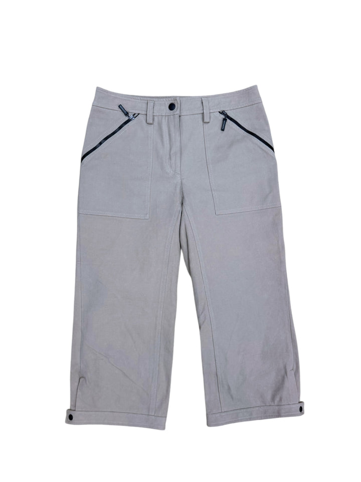 Moncler Late 1990s Utility Capri Trousers Small