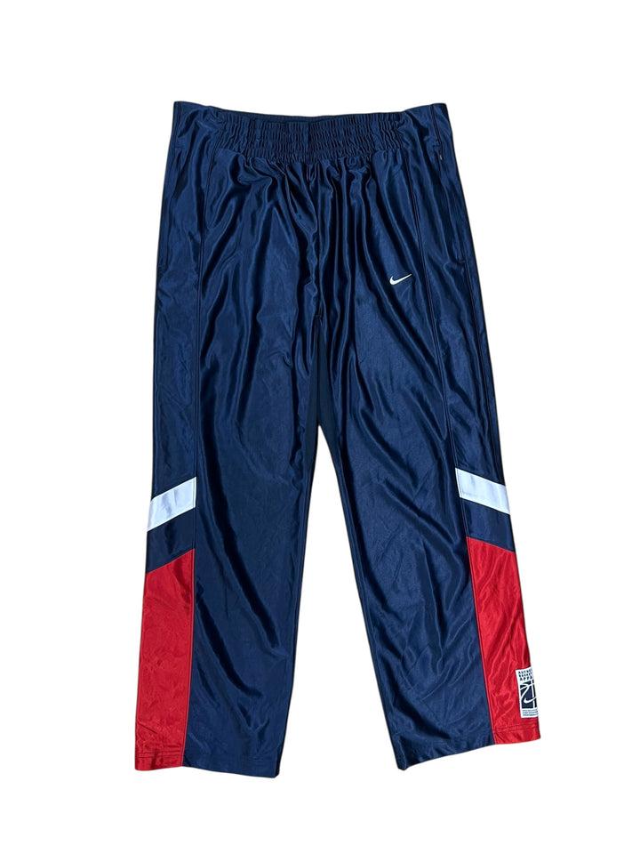 Crazy drill Nike 2000s full snap button track pants Men’s Large