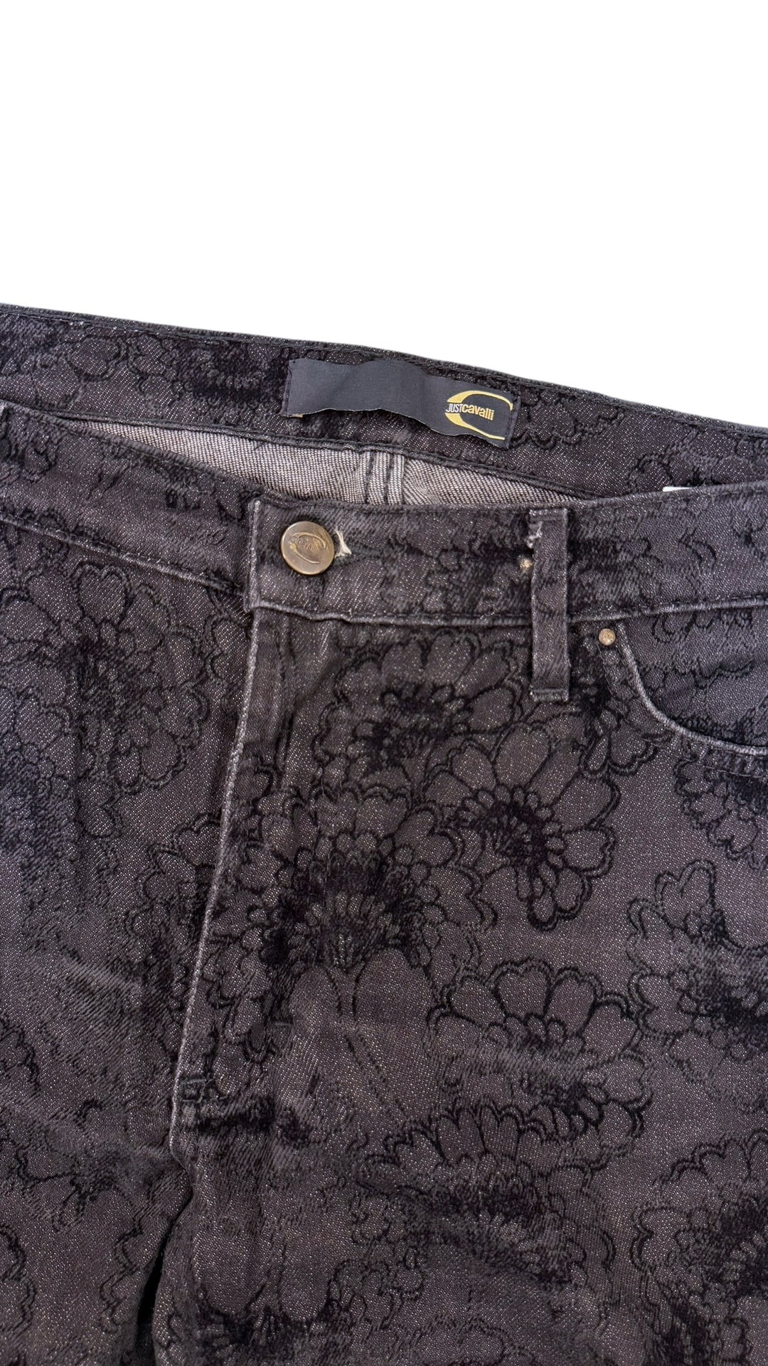 Just Cavalli dark botanical dream jeans