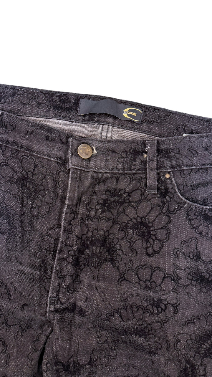 Just Cavalli dark botanical dream jeans